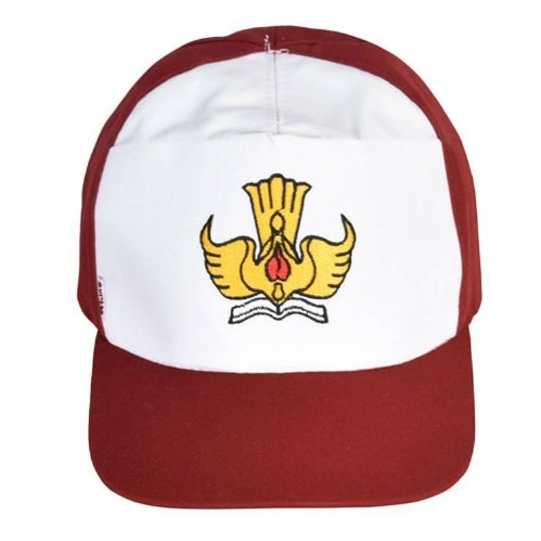 Topi sd merah putih | topi seragam sekolah merah putih