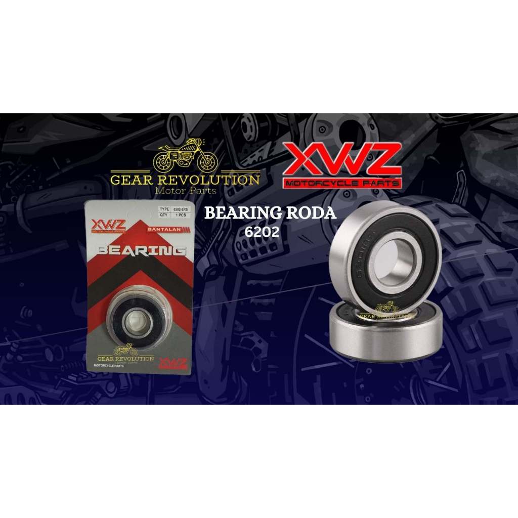 BEARING LAHER RODA XWZ 6202 2RS PRESS