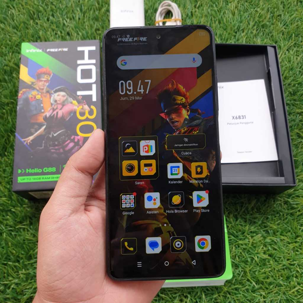 INFINIX HOT 30 SECOND 8/128GB & 8/256 HP SECOND HP SEKEN HP BEKAS HP MURAH