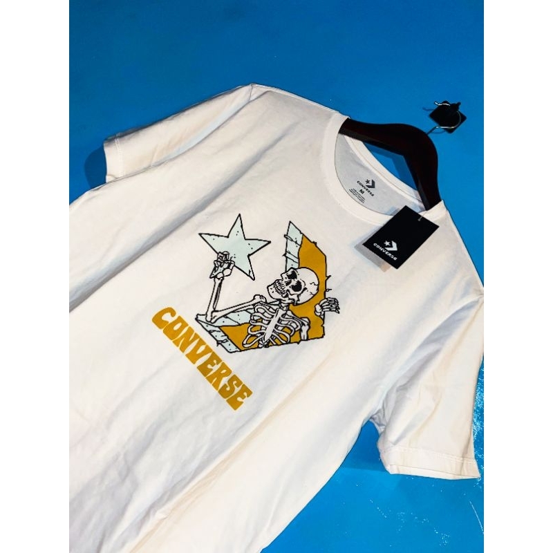 kaos Converse Original putih