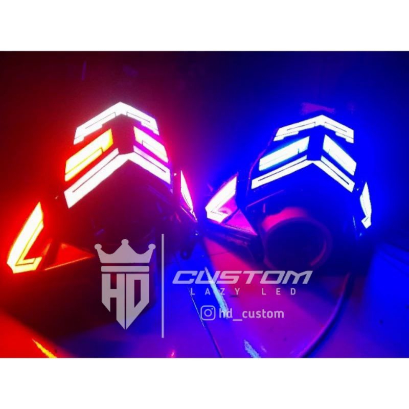 STOPLAMP VARIO 125 OLD TECNO BOHLAM / KZR CUSTOM LAZY LED