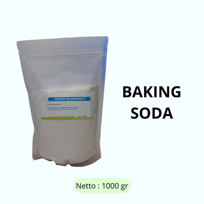 

Baking Soda - Sodium Bicarbonate - Soda Kue - 1000 gr
