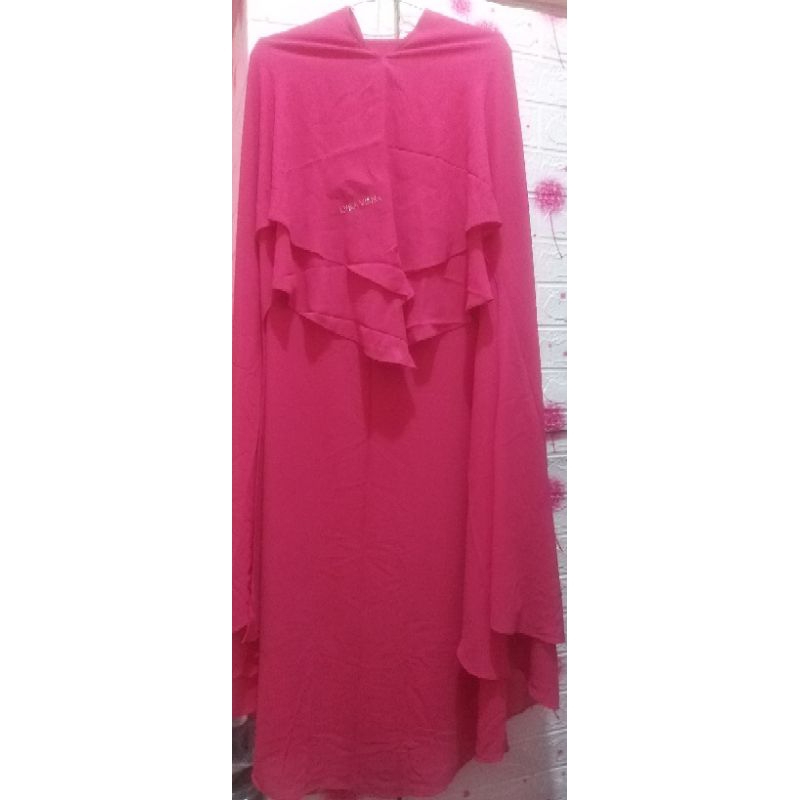khimar Lyra virna pink fanta ori