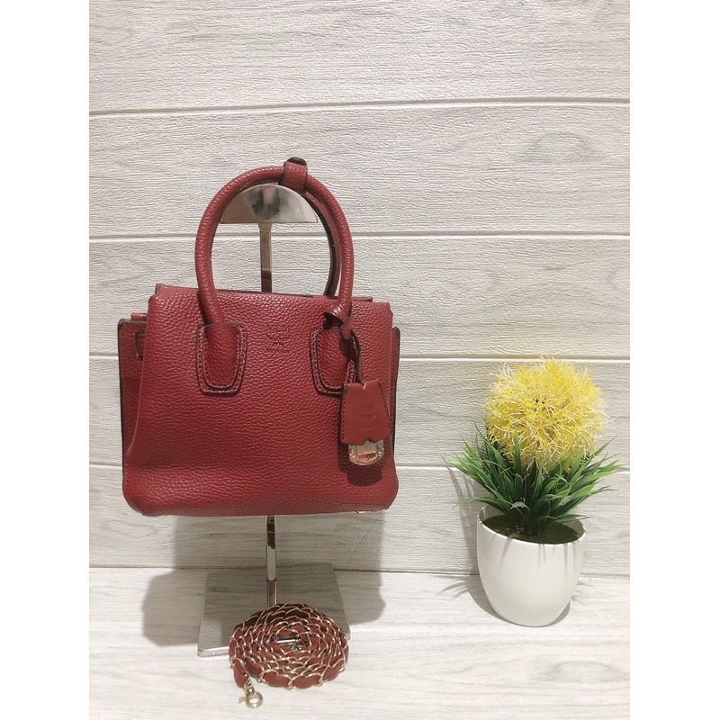 MCM Milla Leather Mini