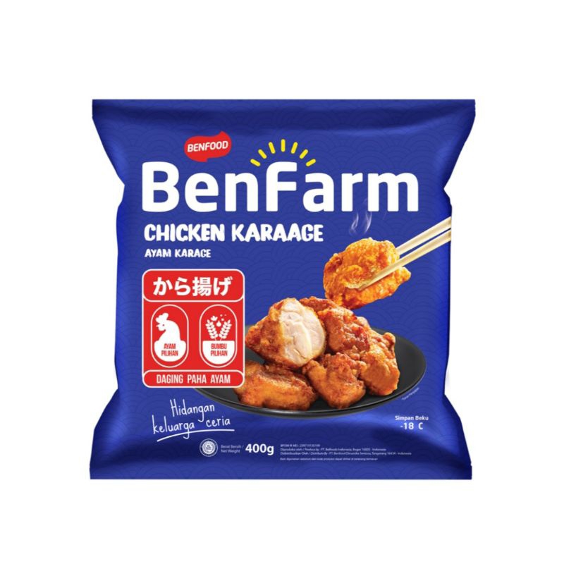 

Benfood Benfarm Chicken Karaage 400gr