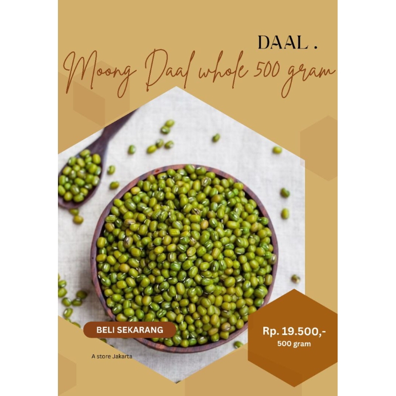 

moong daal whole 500 gram