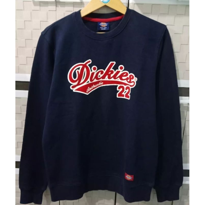 CREWNECK DICKIES VELVET ART 22 NAVY SECOND