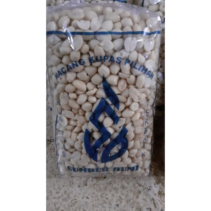 

Kacang Kupas Ukuran 61/71 - 700Gr /Kacang Kupas /Kacang Tanah