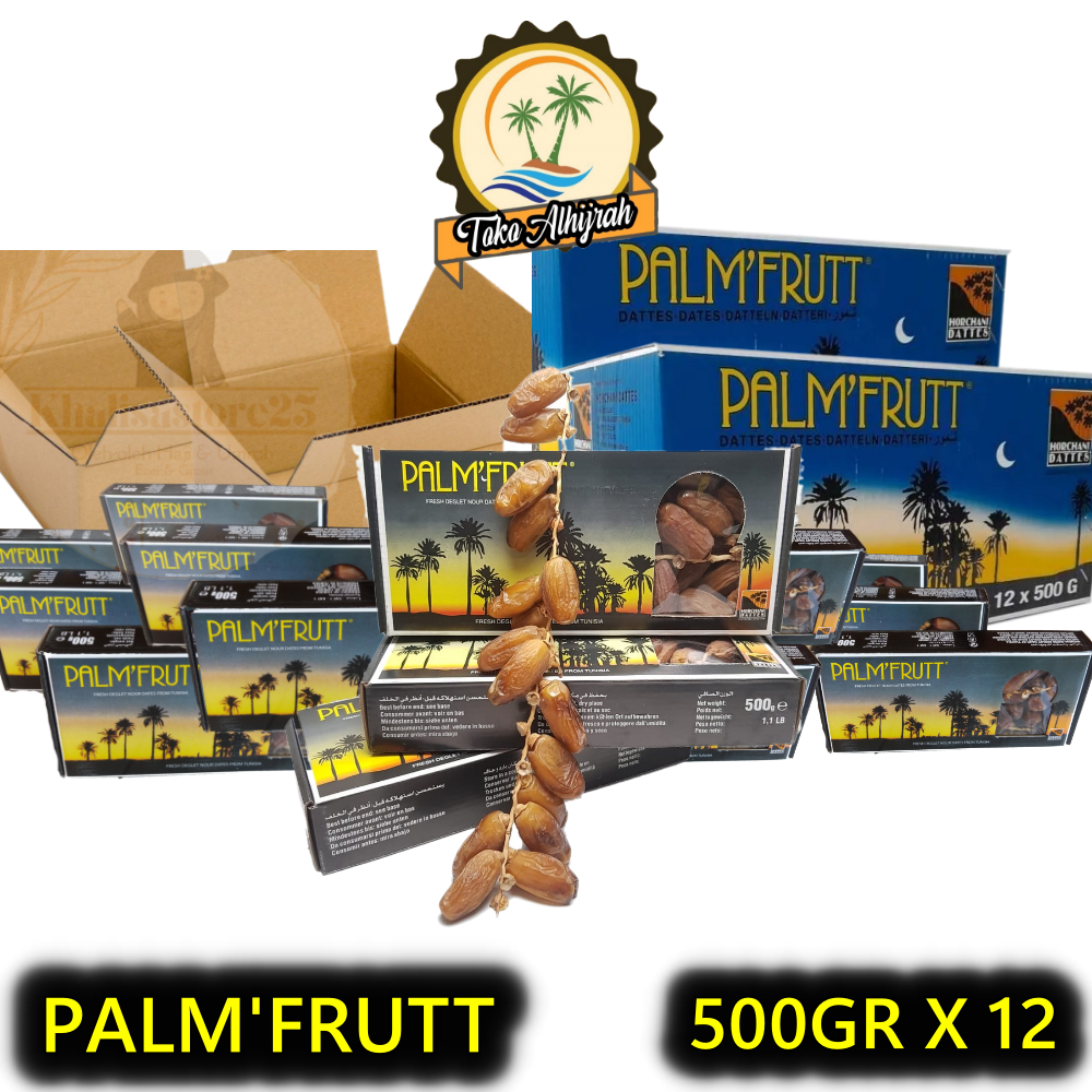 

Kurma Tunisia Tangkai Palm'frutt 500gr X 12pcs/ Kurma Palm fruit /kurma tangkai