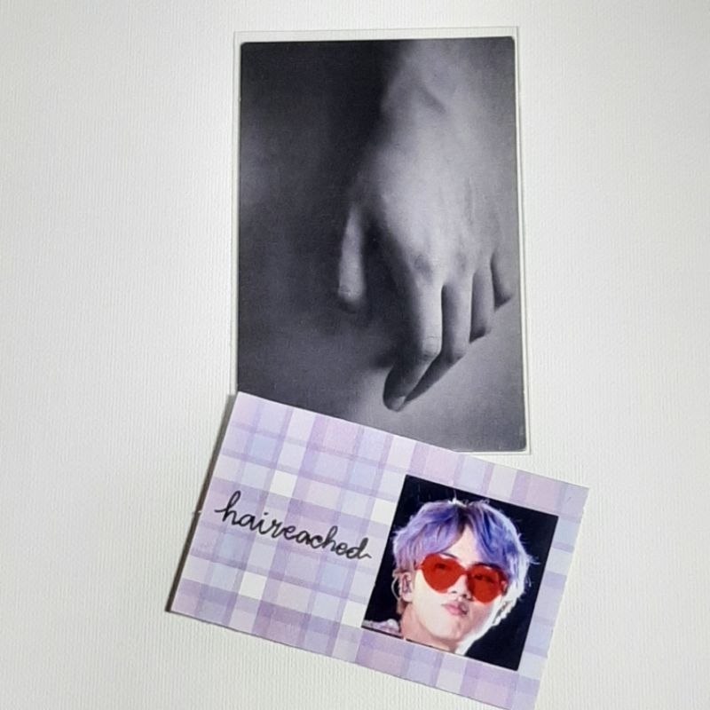 [OFFICIAL] Photocard PC Indigo Hand Version RM Namjoon BTS