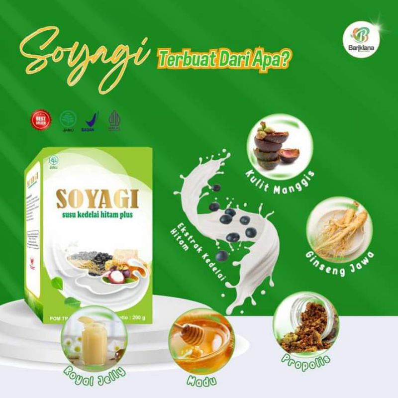 

SOYAGI susu kedelai hitam kaya akan vitamin untuk menurunkan berat badan