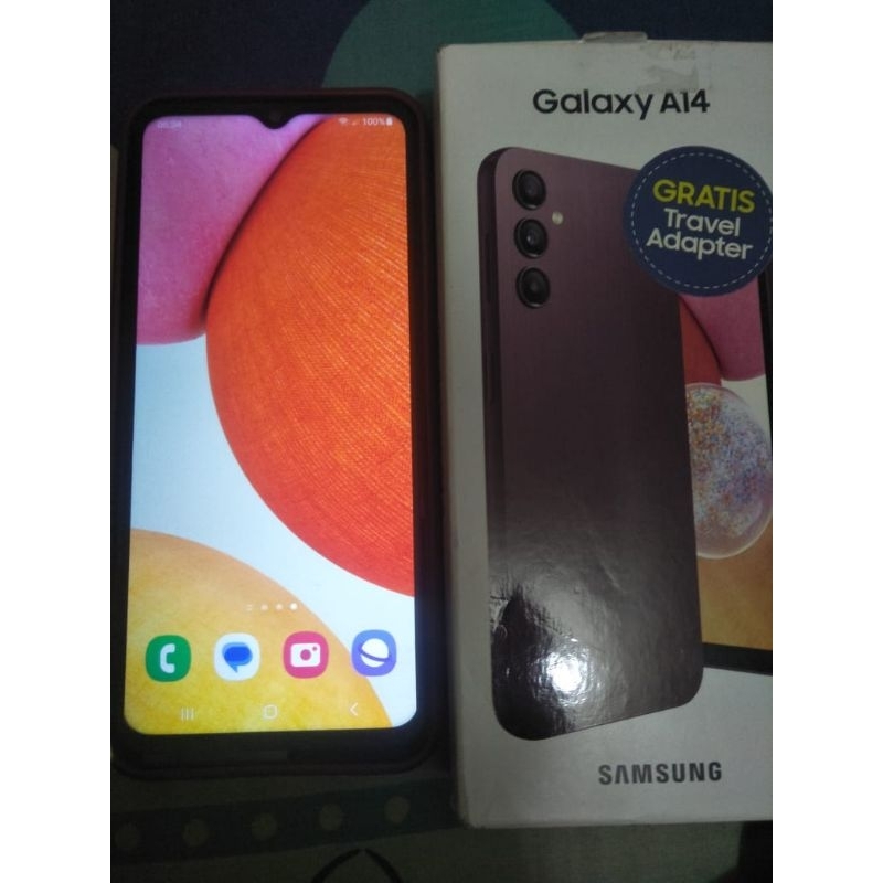 hp samsung galaxy A14 ram 6/128gb