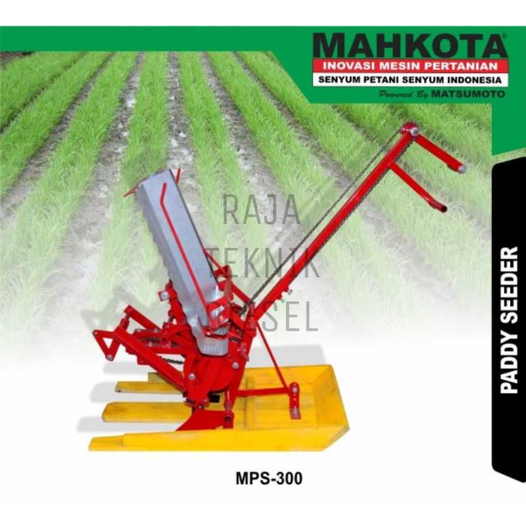 ALAT TANAM PADI MANUAL / PADDY SEEDER MAHKOTA MPS-300 ORIGINAL