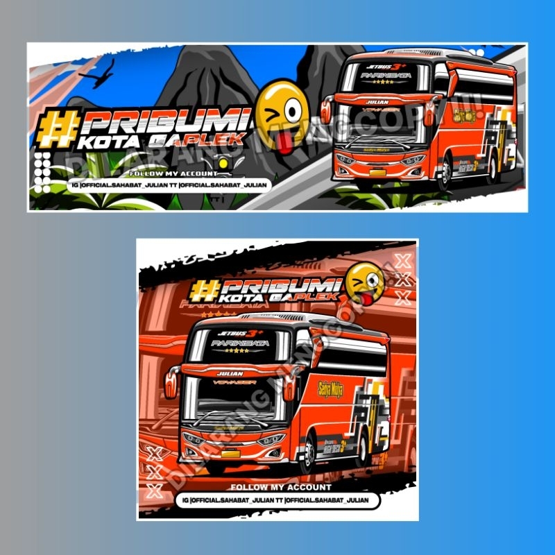 

Paket Stiker Sedya Mulya Julian "Bertemakan #PRIBUMIKOTAGAPLEK" Stiker LIMITED EDITION V2