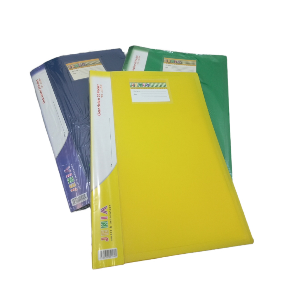 

CLEAR HOLDER JENIA 20sheets