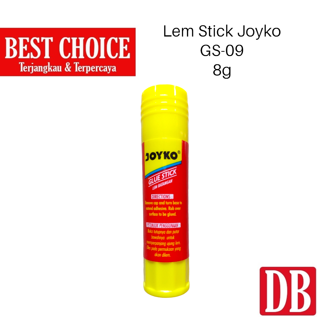 

Lem Stik / Glue Stick Joyko Kecil 8g (1pcs)