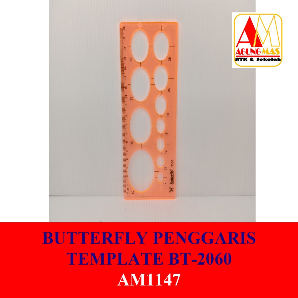 

BUTTERFLY PENGGARIS TEMPLATE BT-2060