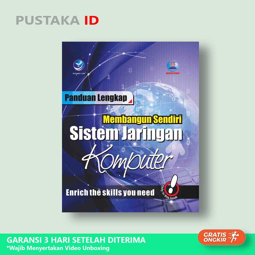 Buku Panduan Lengkap: Membangun Sendiri Sistem Jaringan Komputer - Original