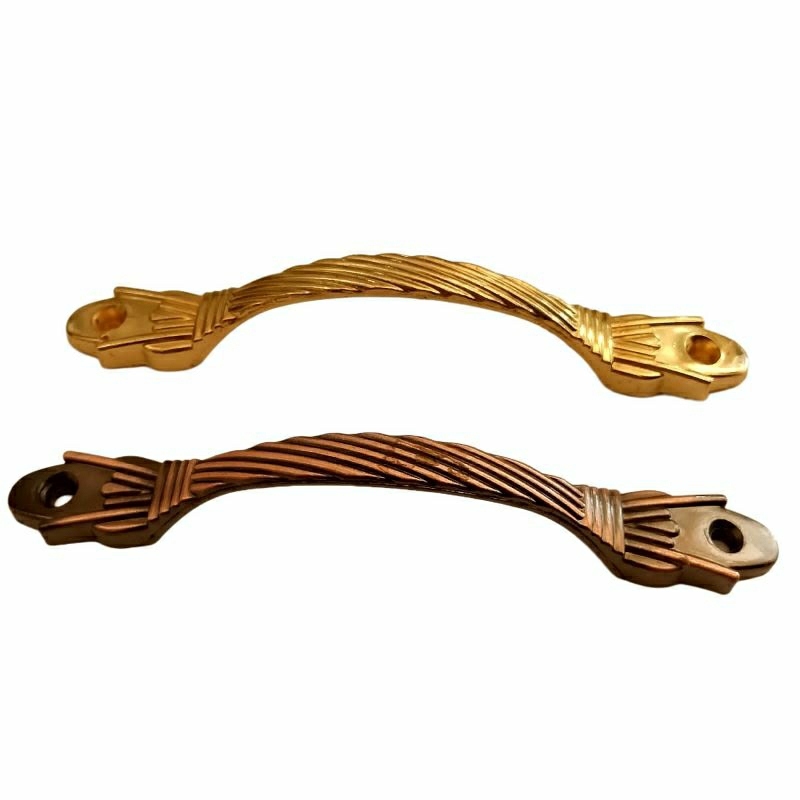 Hendel lemari,laci, kuning,antik 188