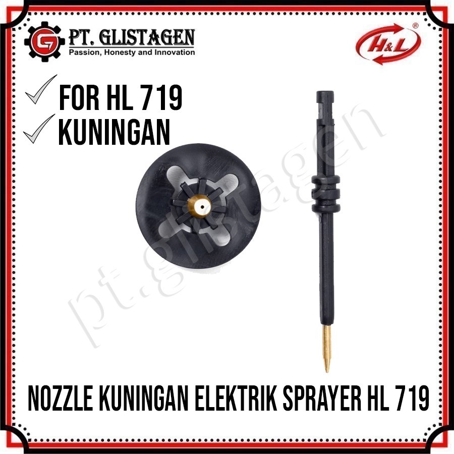 HL Nozzle Needle Set Jarum Kuningan Spray Gun Cat Minyak HL719