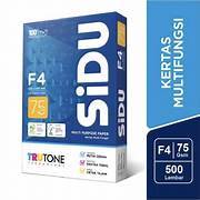 

KERTAS HVS SIDU F4 75 GSM