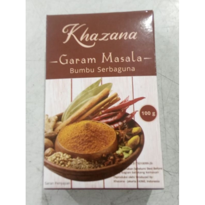 

Garam Masala Khazana 100gram