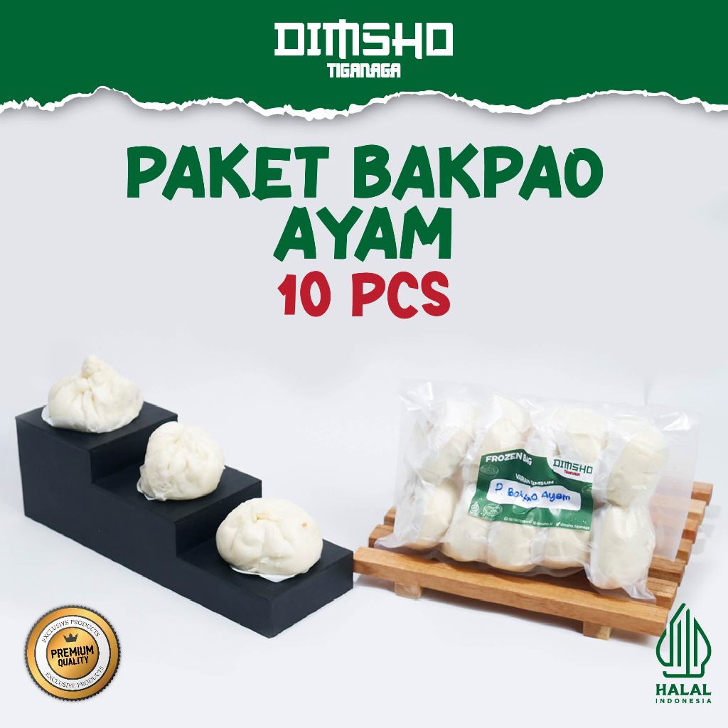 

PAKET BAKPAO AYAM 10 PCS II DIMSUM FROZEN PREMIUM HALAL II PAKET BAKPAO AYAM 10 PCS