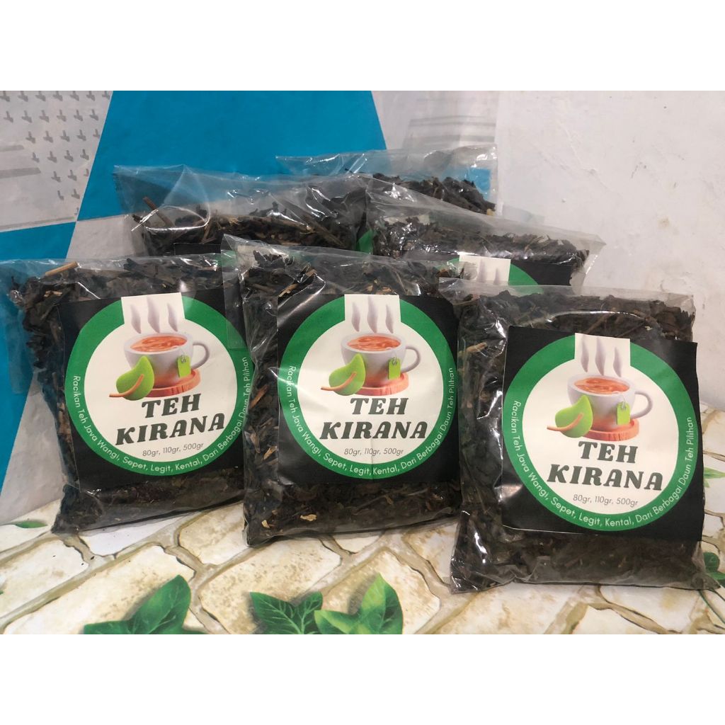 

TEH RACIKAN KIRANA 3 PCS ( 3 x 80 gr ) | TEH ANGKRINGAN (ASLI KHAS JAVA )