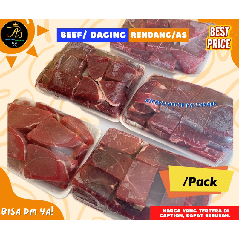 

Daging Rendang | Daging AS | Daging Masak | Daging Frozen | Daging tanpa lemak | Beef Rendang | A3 Frozenfood Palembang