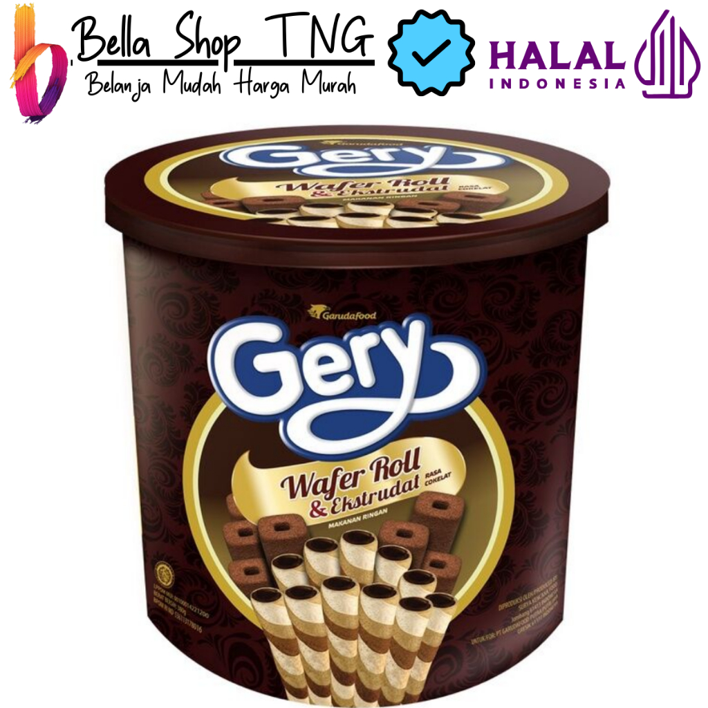 

Gery Wafer Roll Chocolate 350 gr