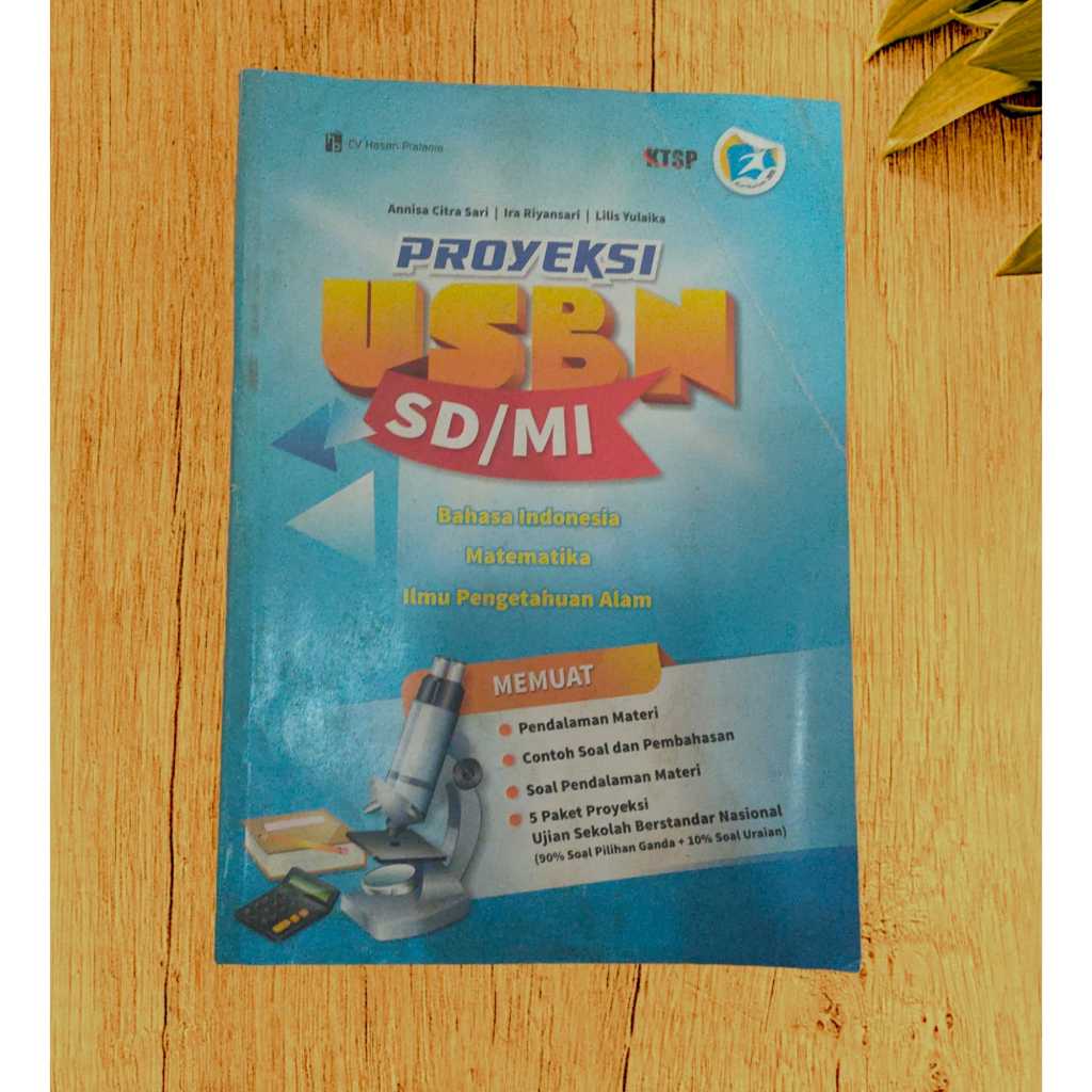 BUKU PROYEKSI USBN SD/MI KTSP KURIKULUM 2013 CV HASAN PRATAMA