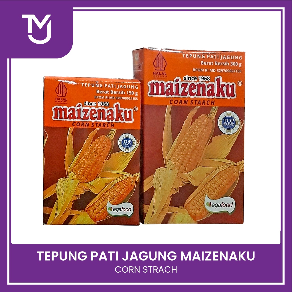 

Maizenaku Tepung Pati Jagung kemasan 150gr 300gr