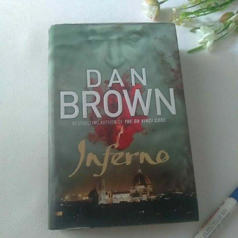 Novel Dan Brown inferno preloved hardcover