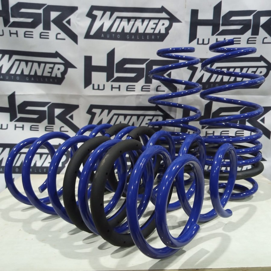 LOWERING KIT HSR BLUE HONDA BRIO 2012-2020