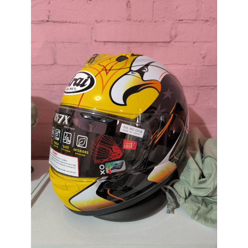 arai rx7x kenny roberts american eagle