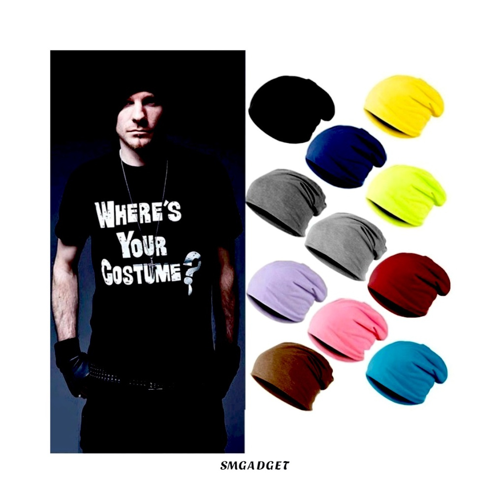 Ecobros Kupluk Topi Penutup Kepala Winter Beanie Hat