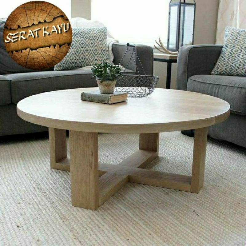 meja bulat/meja bulat minimalis