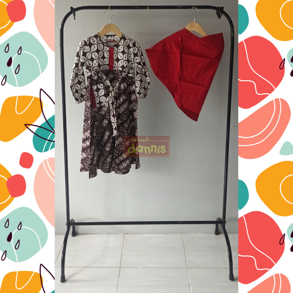 No.3,4,6,7,8,10,11,12 - ABAYA ANAK DANNIS BATIK ANTIK