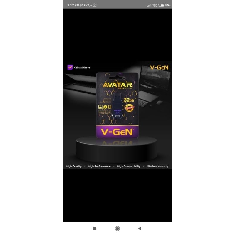 FLASHDISK VGEN ORIGINAL 32GB