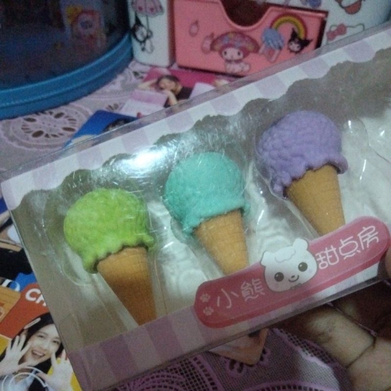 

penghapus satu biji bisa request warna di pesan opsional ya