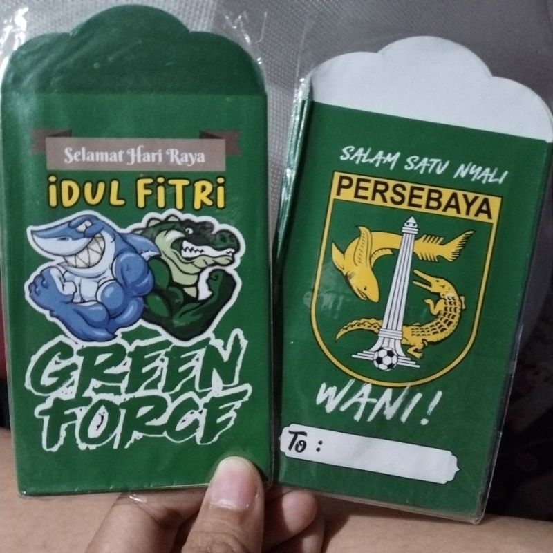 

(isi 10) Amplop Lebaran PERSEBAYA Surabaya
