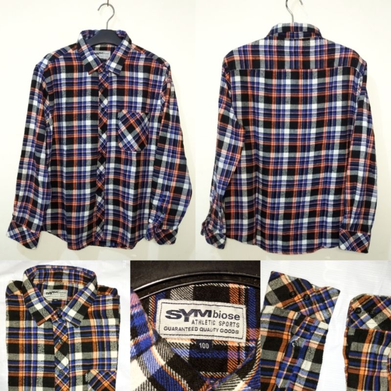 kemeja Flanel Brand Symbiose