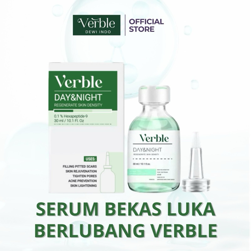 READY VERBLE DAY AND NIGHT ORIGINAL -VERBLE DAY/NIGHT SERUM BEKAS LUKA BERLUBANG , BOPENG BEKAS JERA