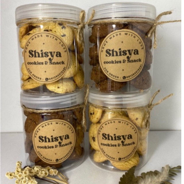 

(PROMO ISI 2 TOPLES) SHISYA Cookies Butter/Chocolate