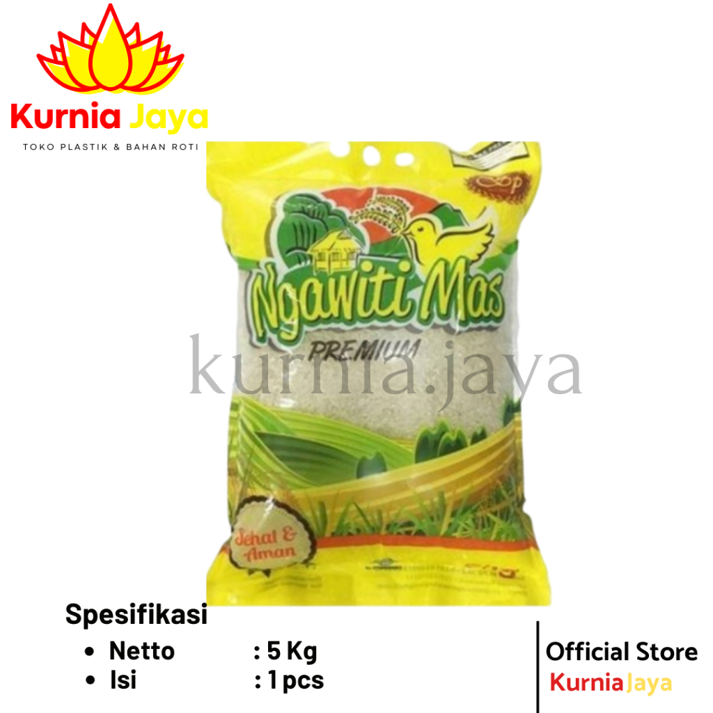 

[ NGAWITI ] Beras Premium 5 Kg