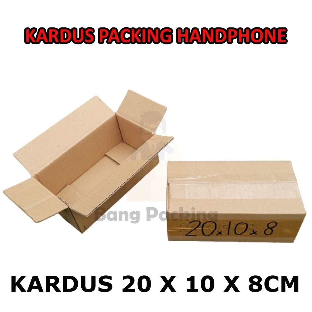 

[JAGOPACK] Kardus Polos 20 X 10 X 8 CM Tebal 3MM Kardus Handphone Kardus Smartphone Kardus Packing Handphone Kardus Packing Smartphone Kardus 20x10x8cm