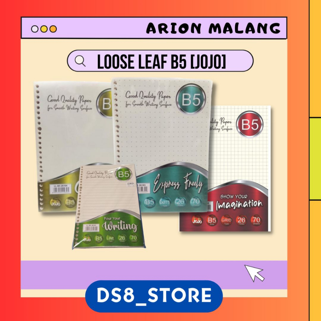

Loose Leaf B5 70 Lembar [JOJO]
