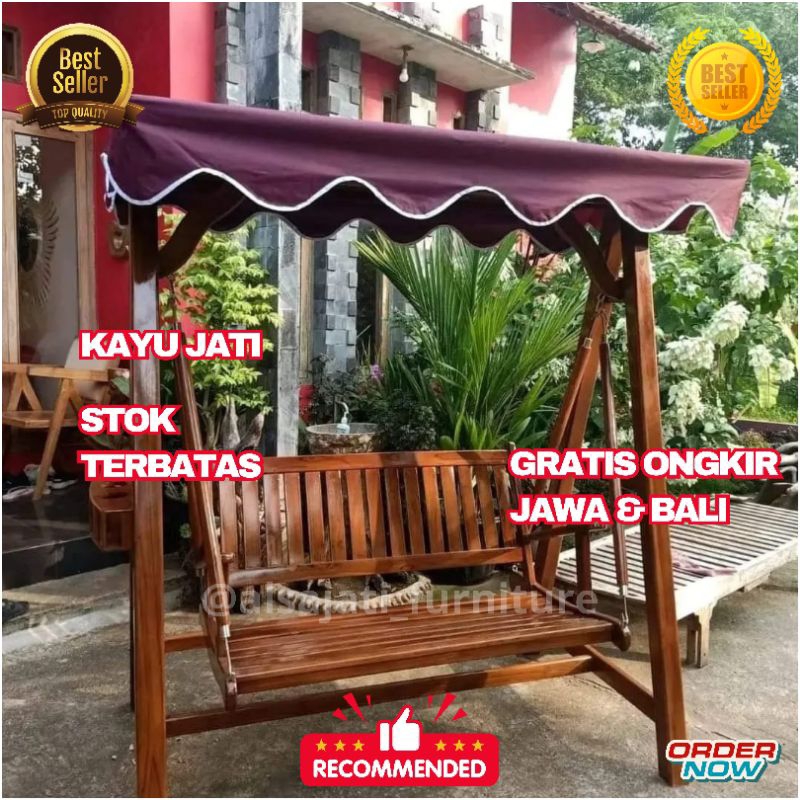 Ayunan Taman-Bangku Kursi Ayunan Santai-Ayunan Dari Jepara