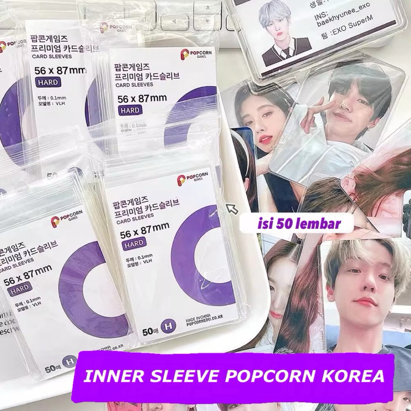 INNER SLEEVE PHOTOCARD POPCORN KOREA