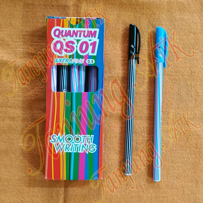 

Pulpen Lilin / Ballpoint Quantum QS01 Hitam - 1 Lusin